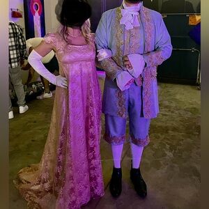 Men’s 18th Century Victorian Regency Tailcoat costume.